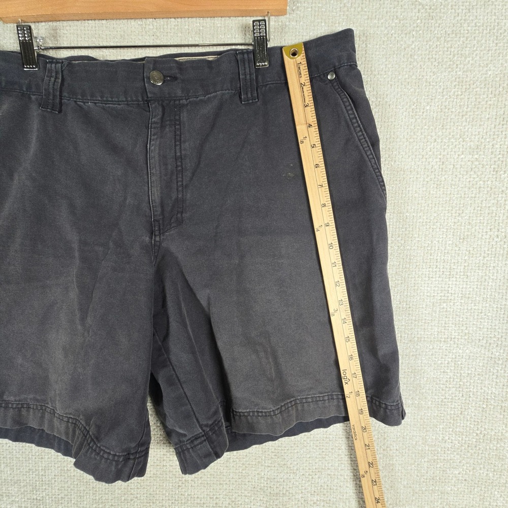 Columbia Sportswear Mens 42 Faded Black Cotton Canvas Utility Hiking Shorts 42 - Picture 5 of 11